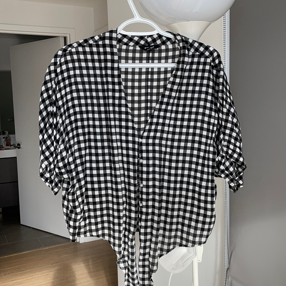 Tie front shirt